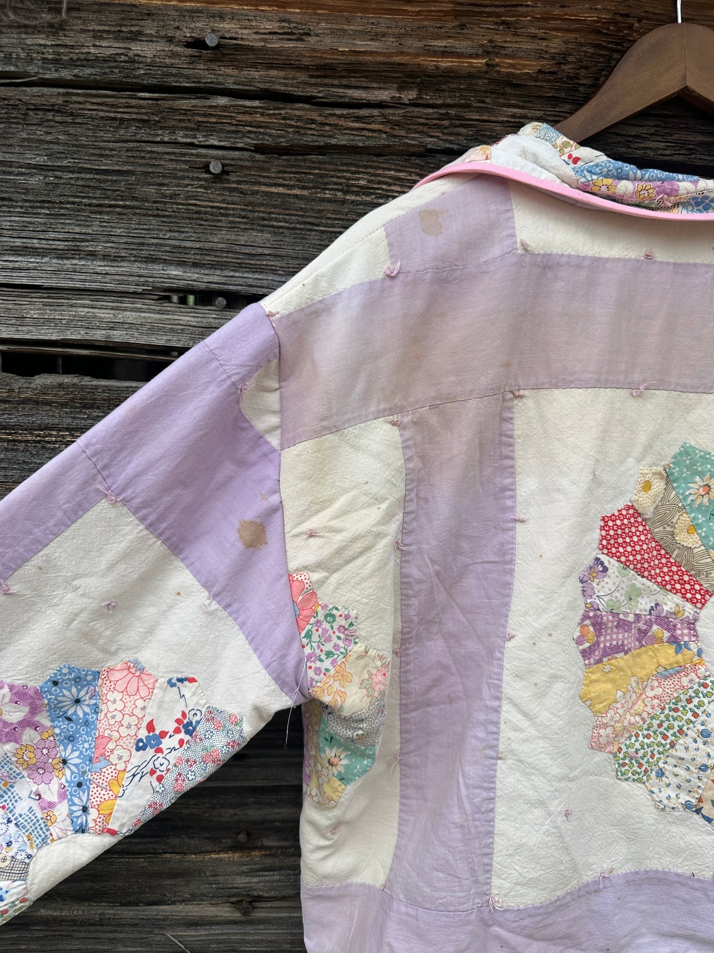 PURPLE BLOOMS JACKET🪻💜 (L)