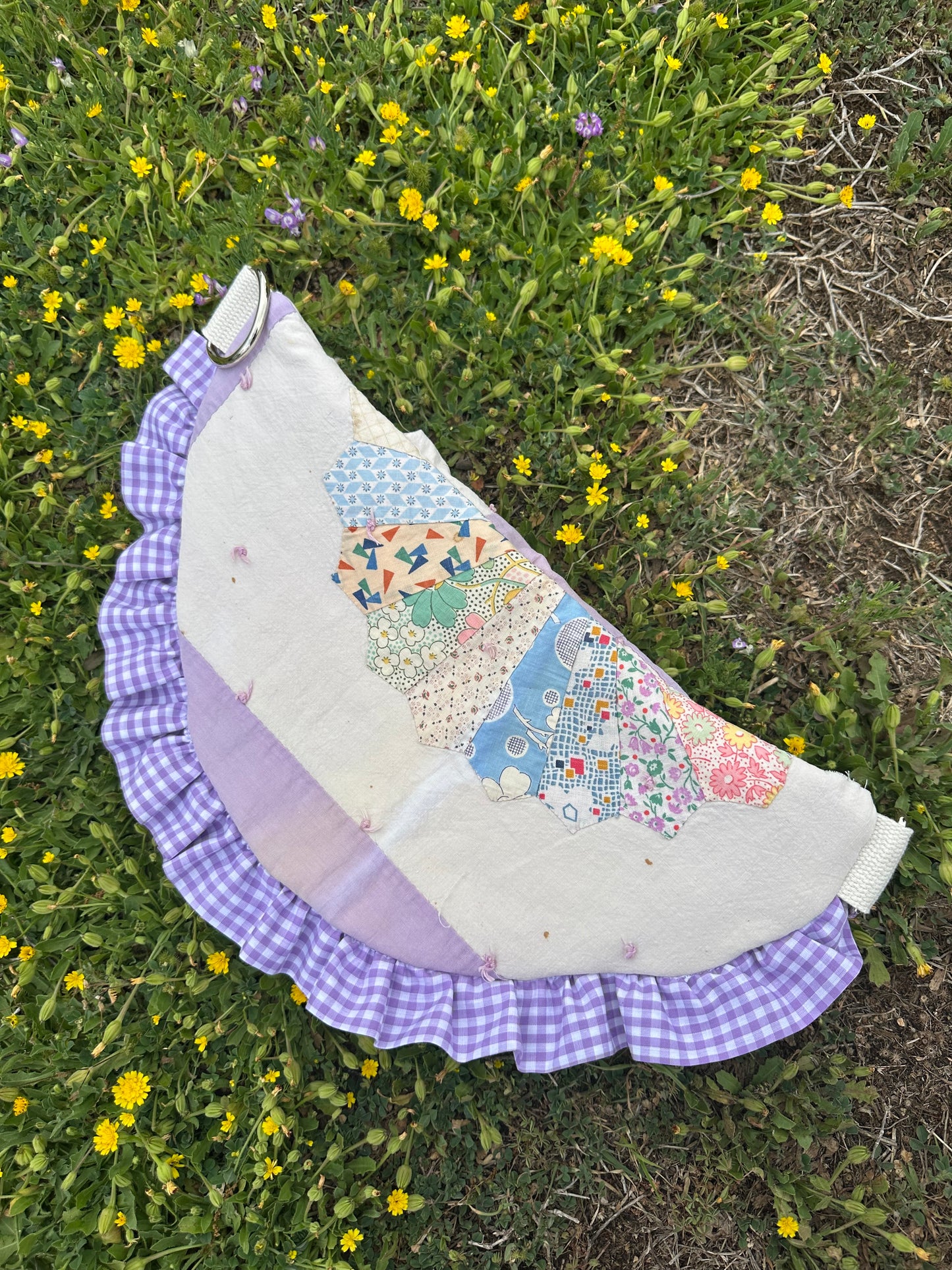 PASTEL GINGHAM MINI FANNY