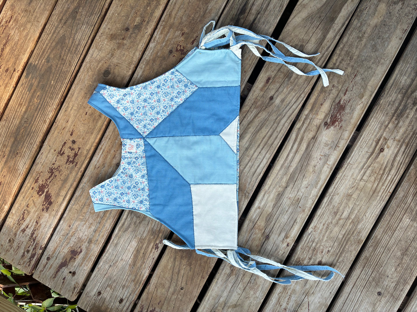 Blue Star Tie Tank (L)