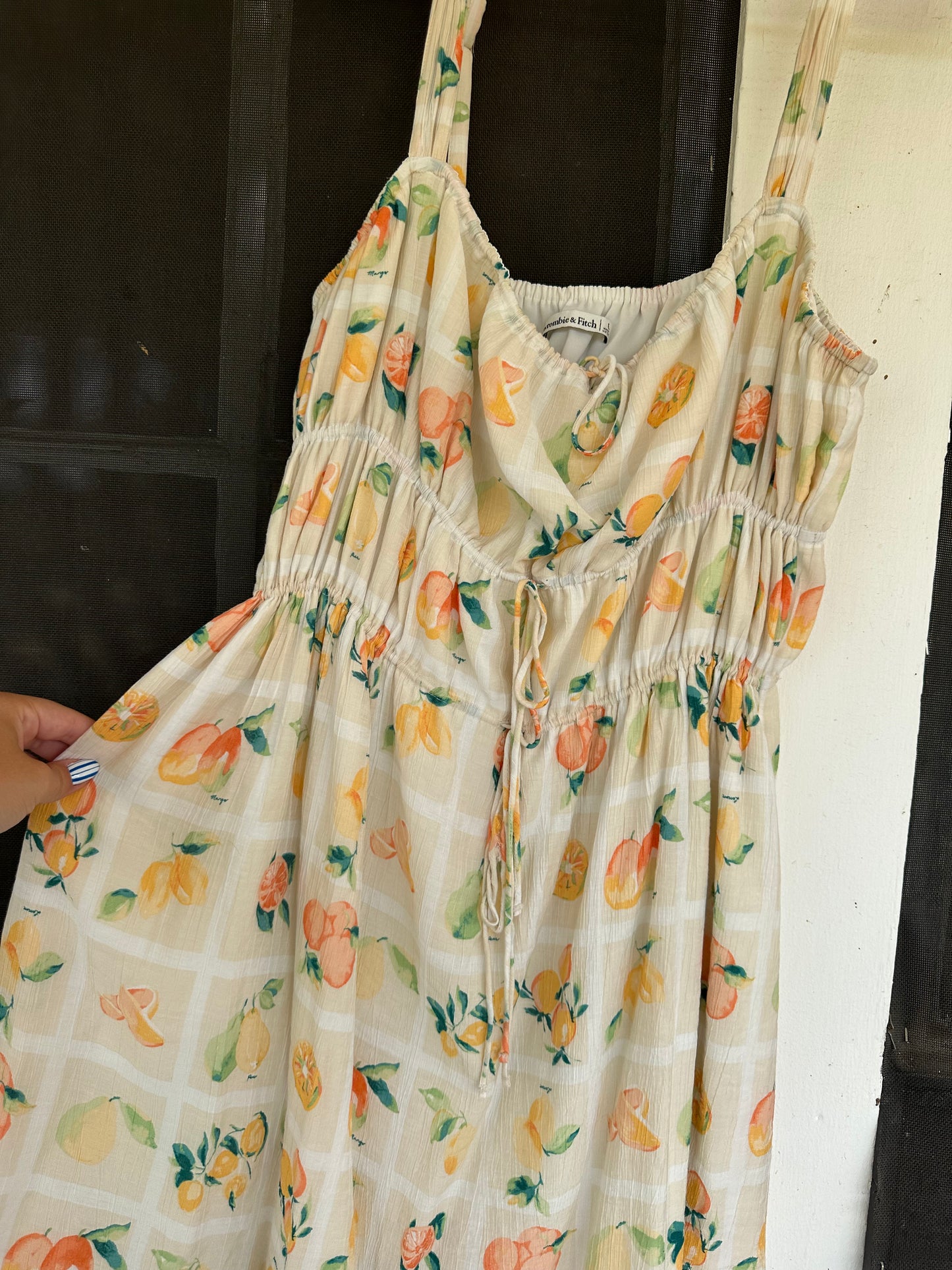 FRUIT A&F DRESS