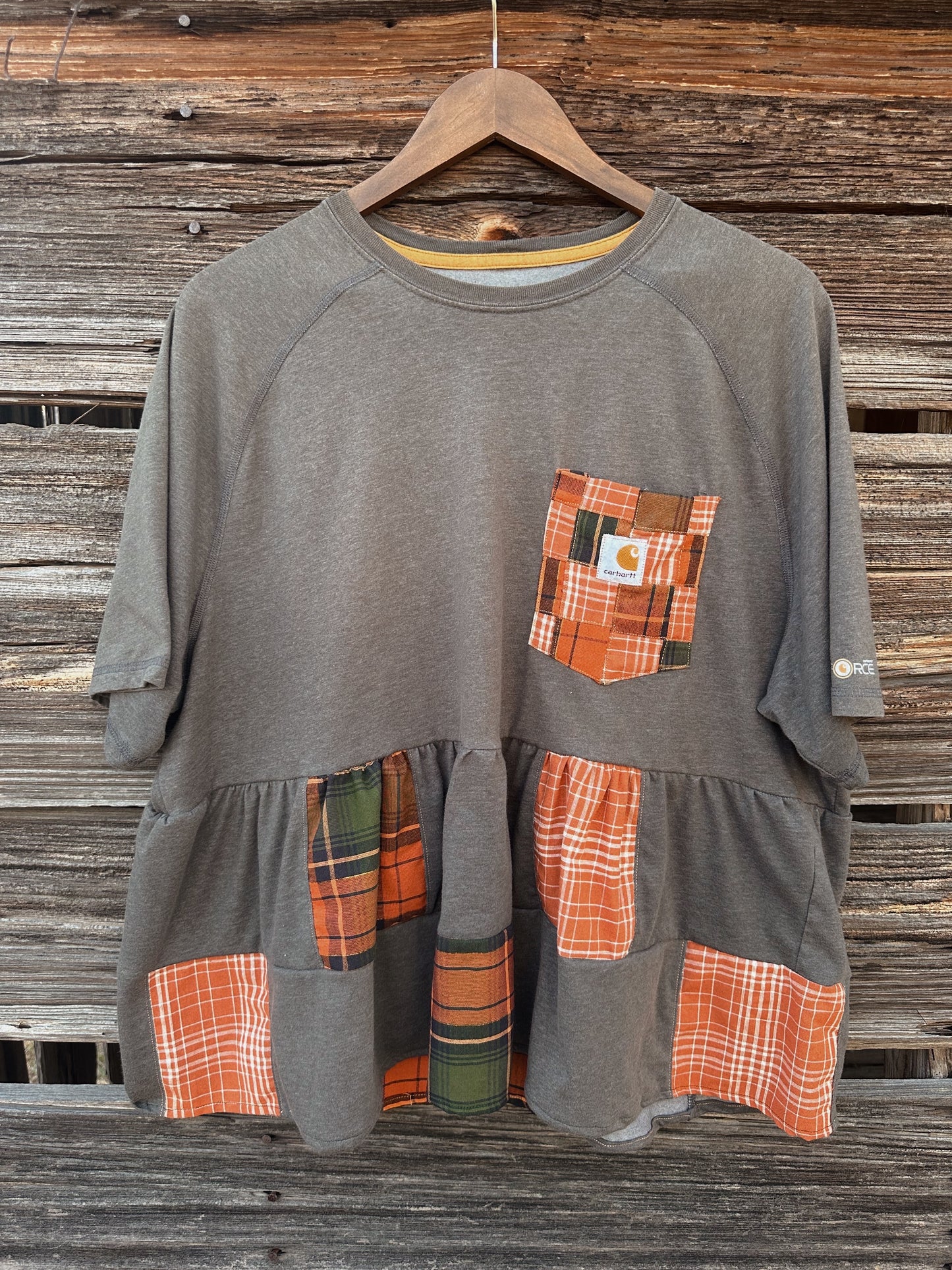 Orange Patchwork (XL)