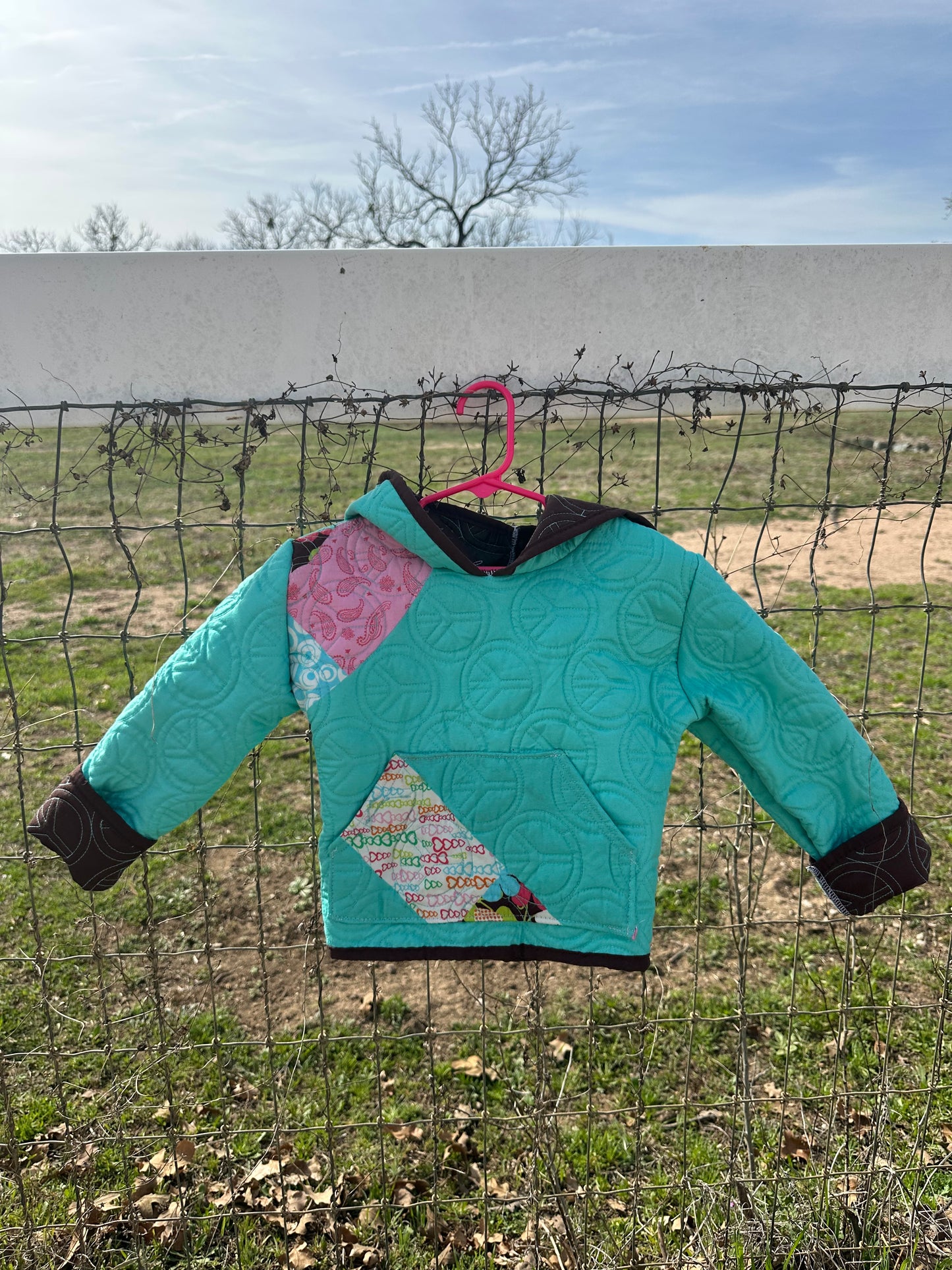 MINI QUILTED HOODIE (2T or smaller)