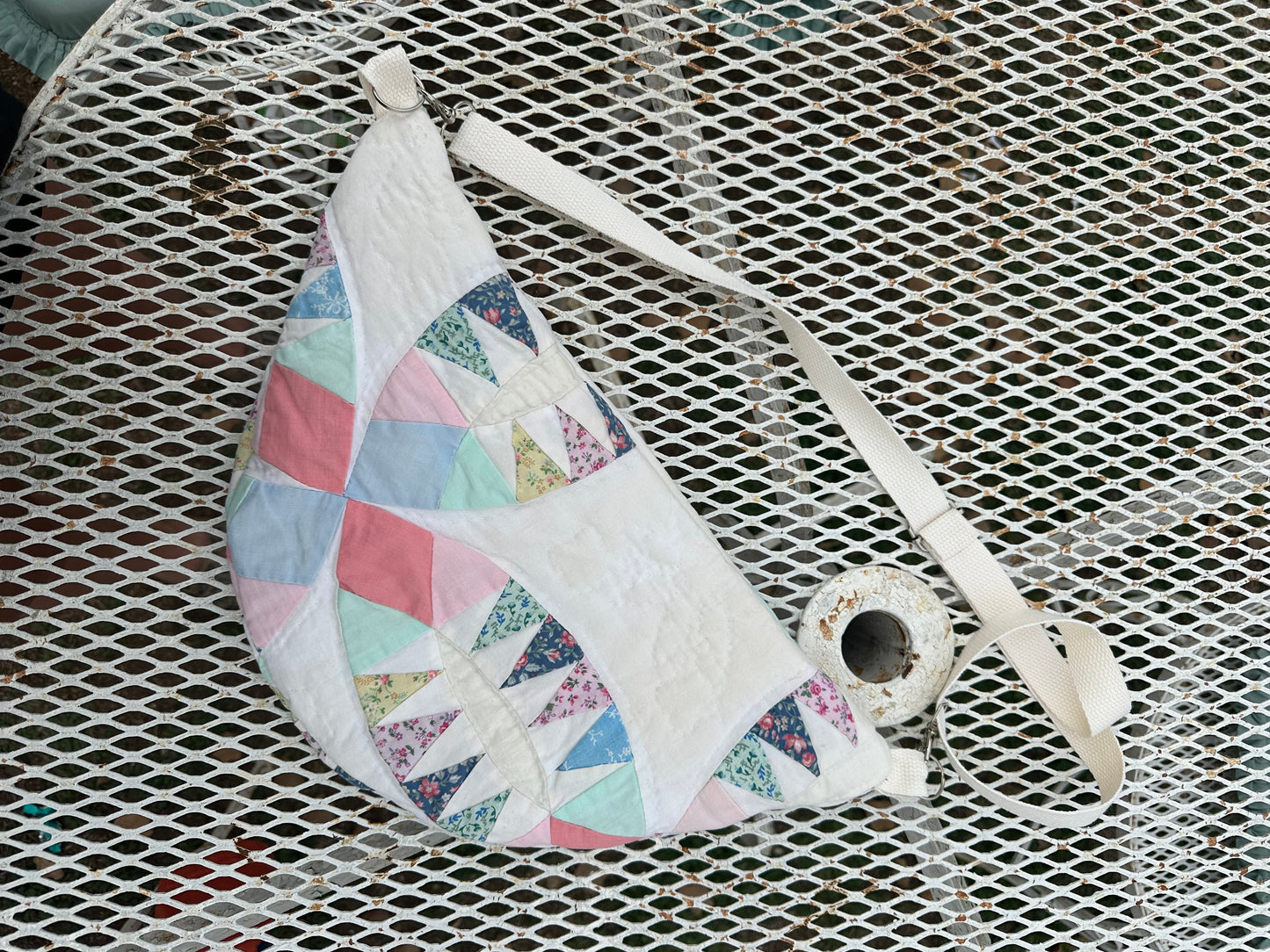 PURPLE GINGHAM FANNY