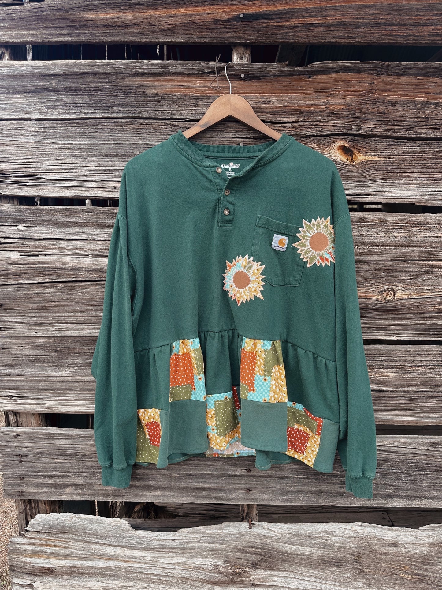 PATCHWORK FLOWERS (L)