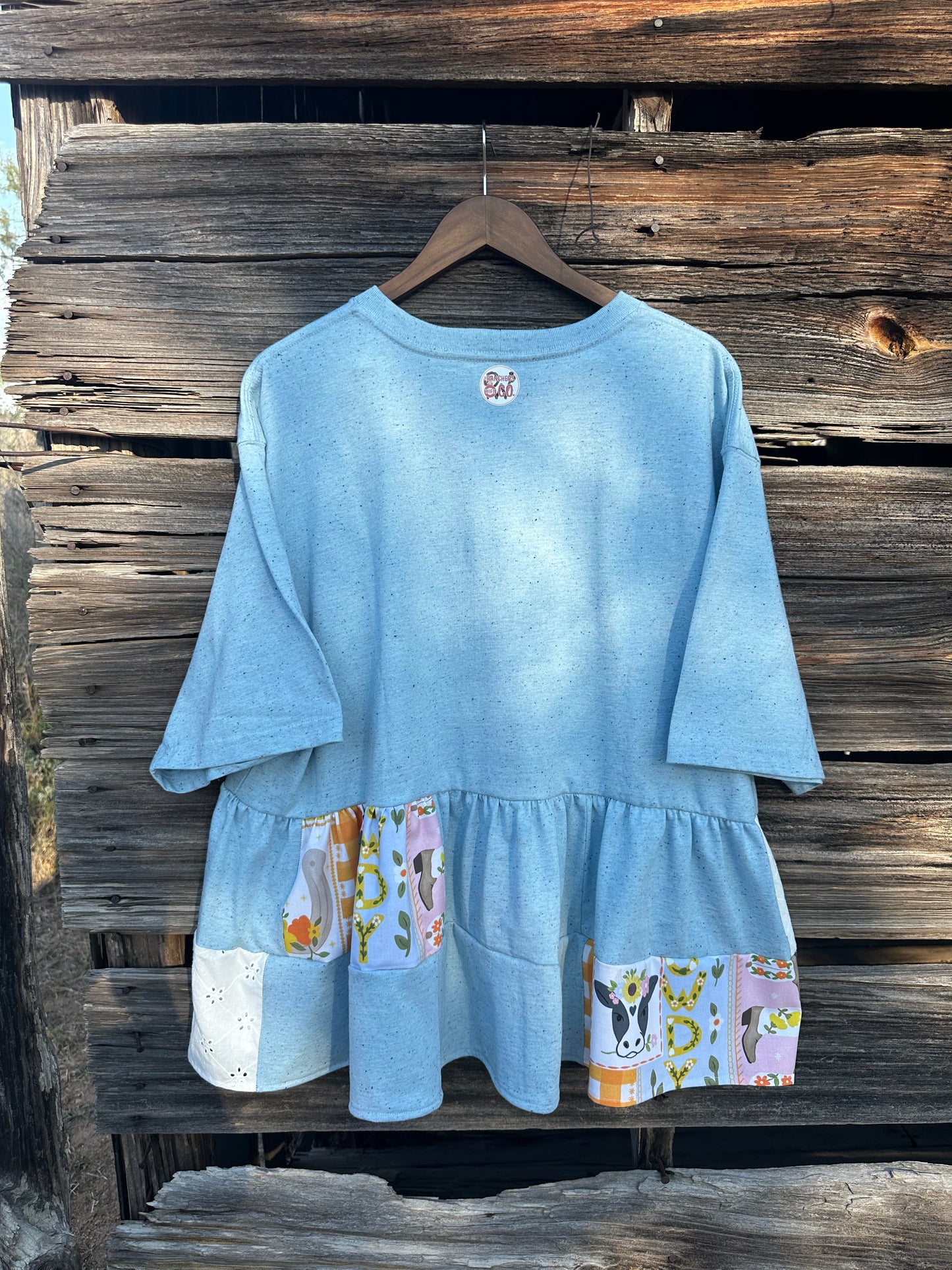 PATCH WORK COWGAL (XL)