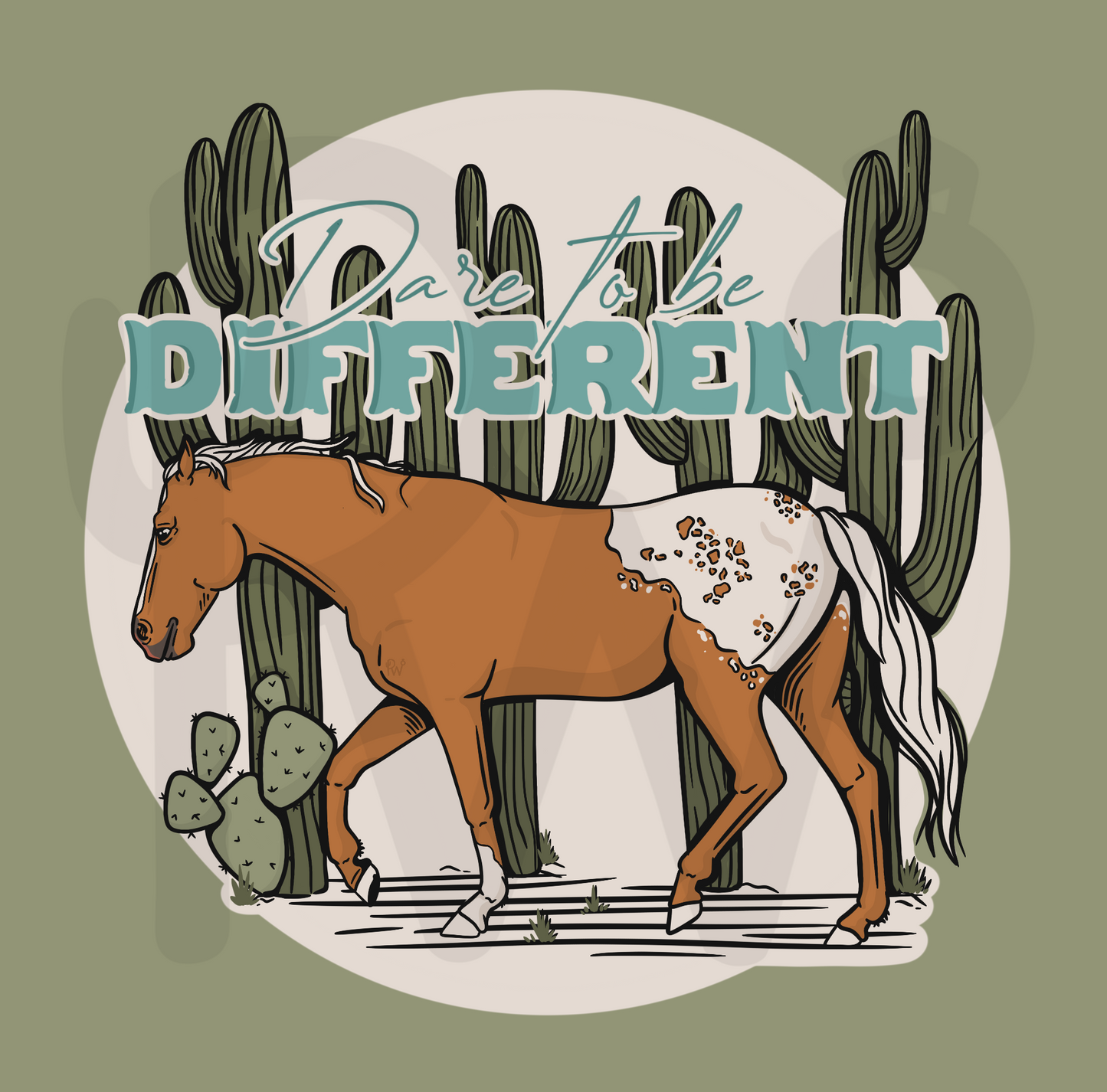 Dare to be Diffrent🐴🌵