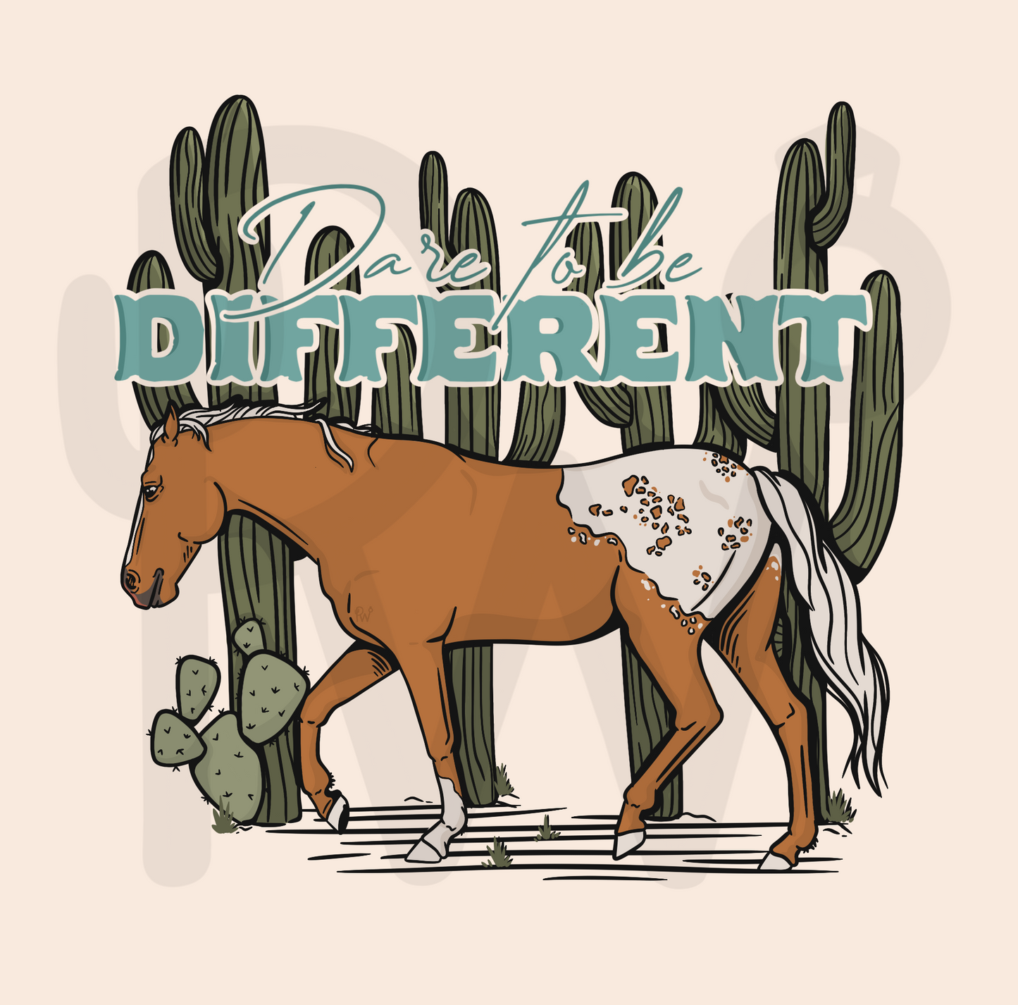 Dare to be Diffrent🐴🌵
