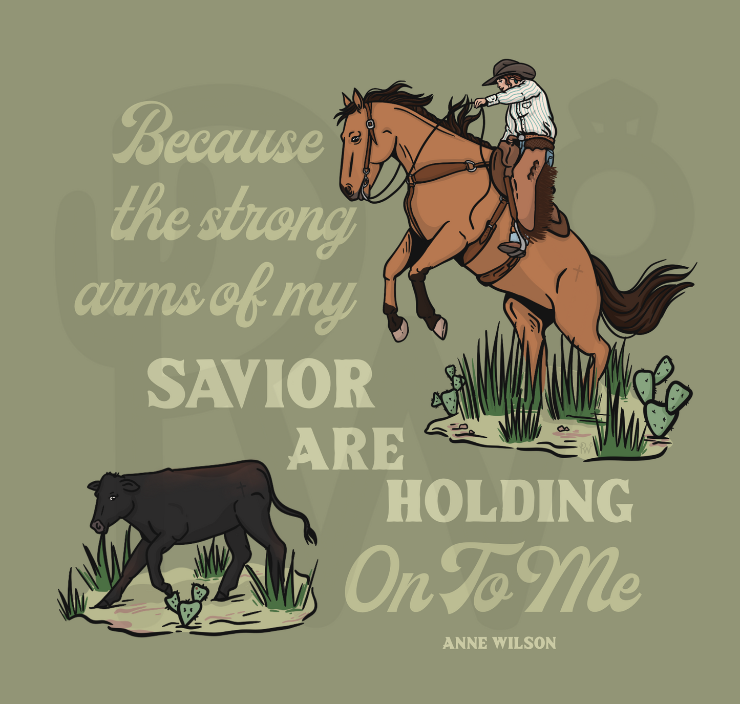 The strong arms of my savior đ¤