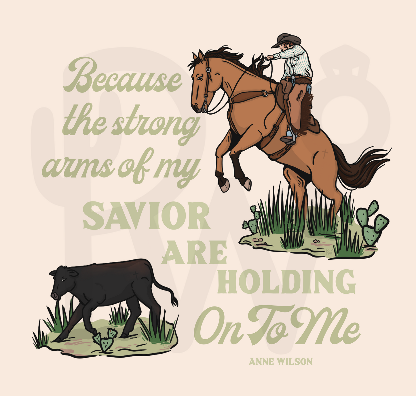 The strong arms of my savior đ¤