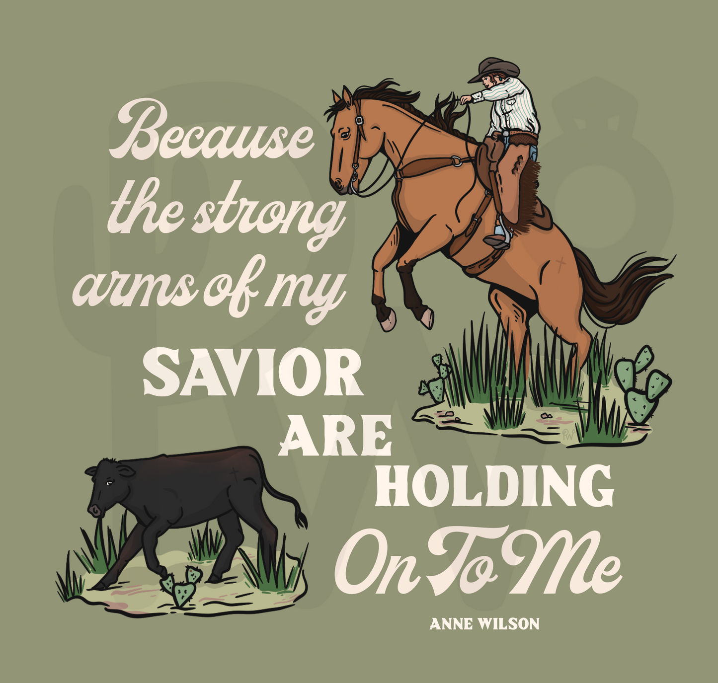The strong arms of my savior đ¤
