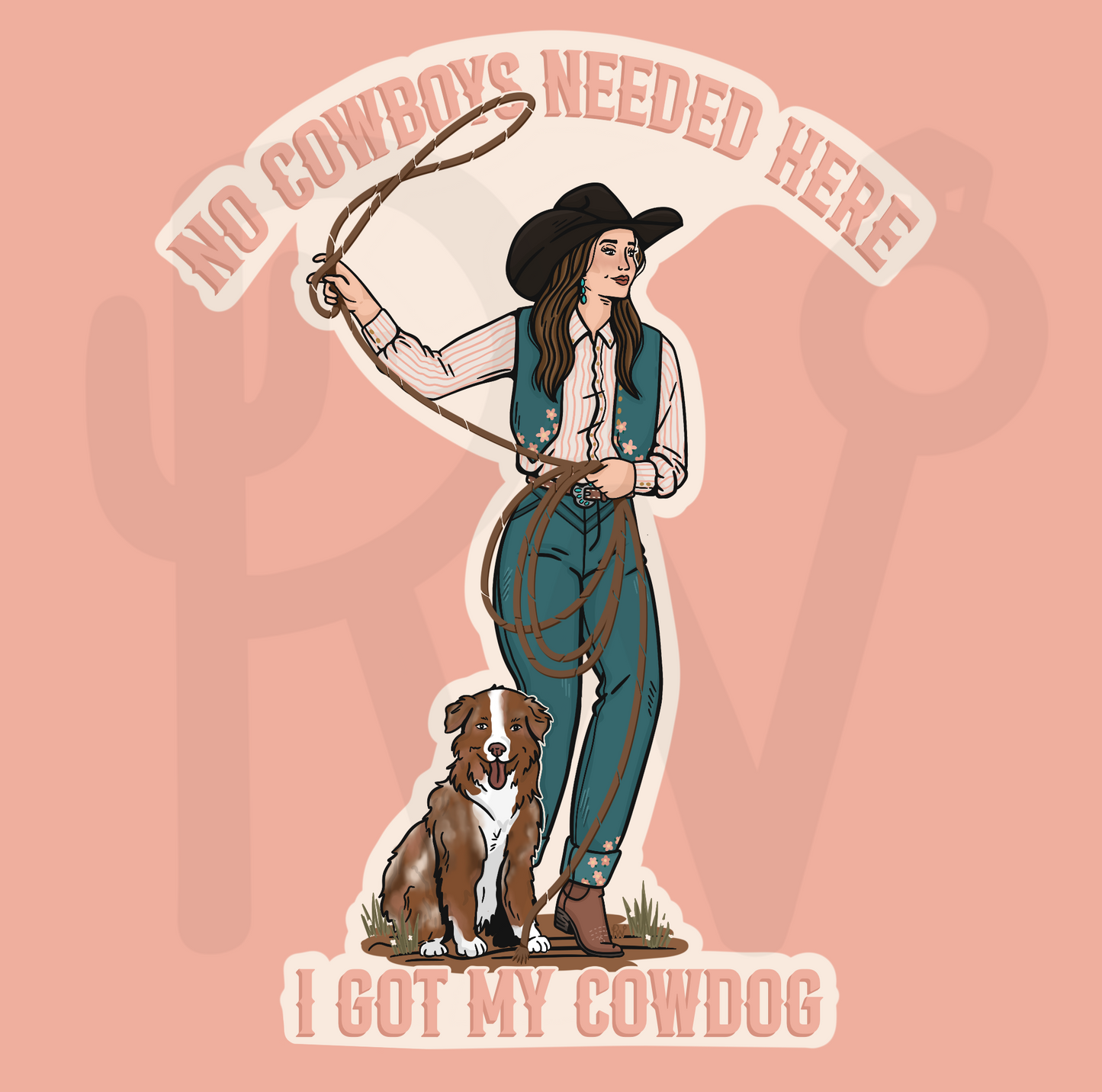 No Cowboys needed here, I got my Cowdog⚡️💕