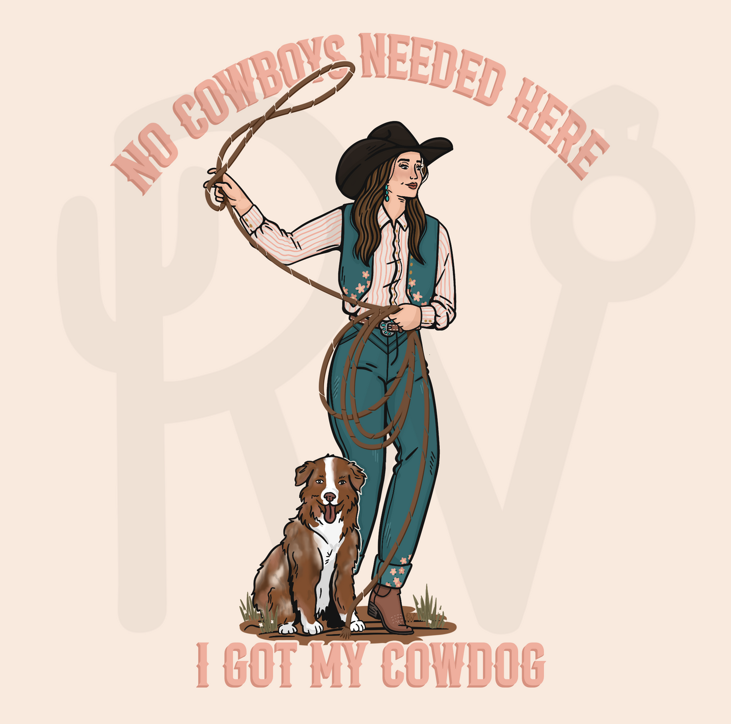 No Cowboys needed here, I got my Cowdog⚡️💕