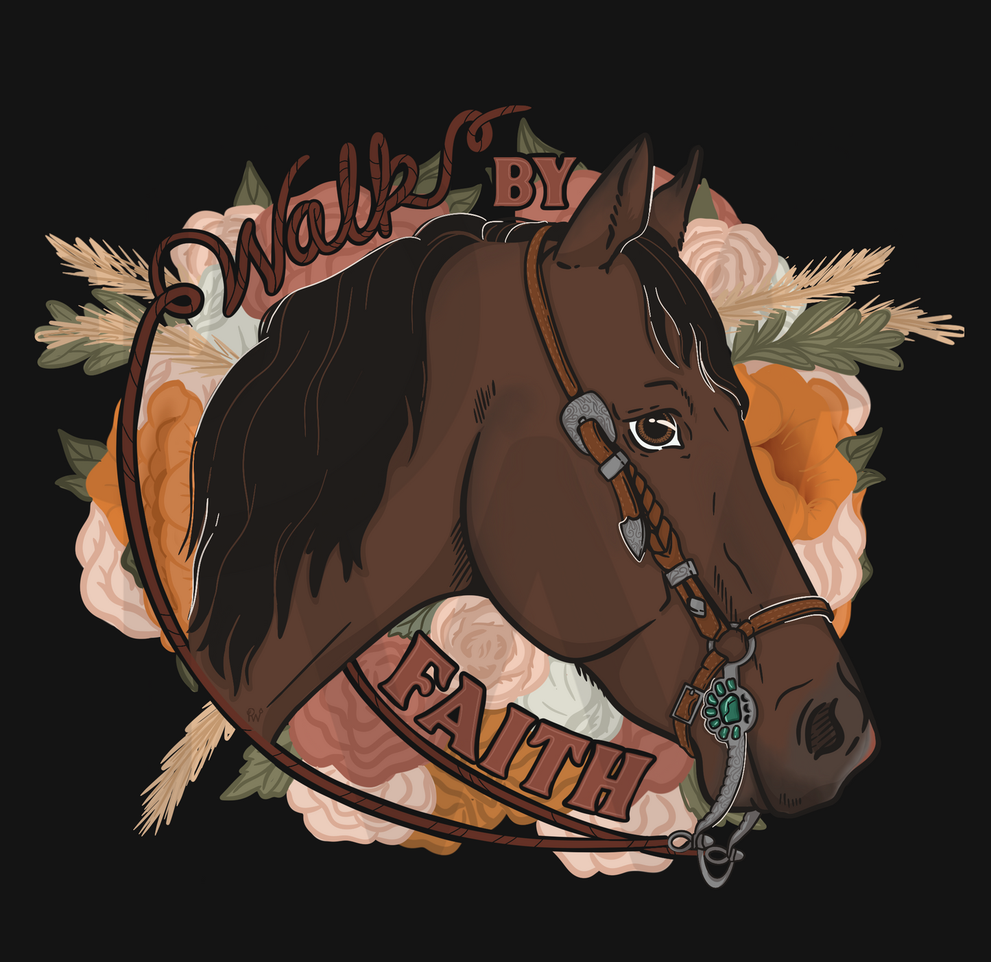 Walk by faith Spring Design