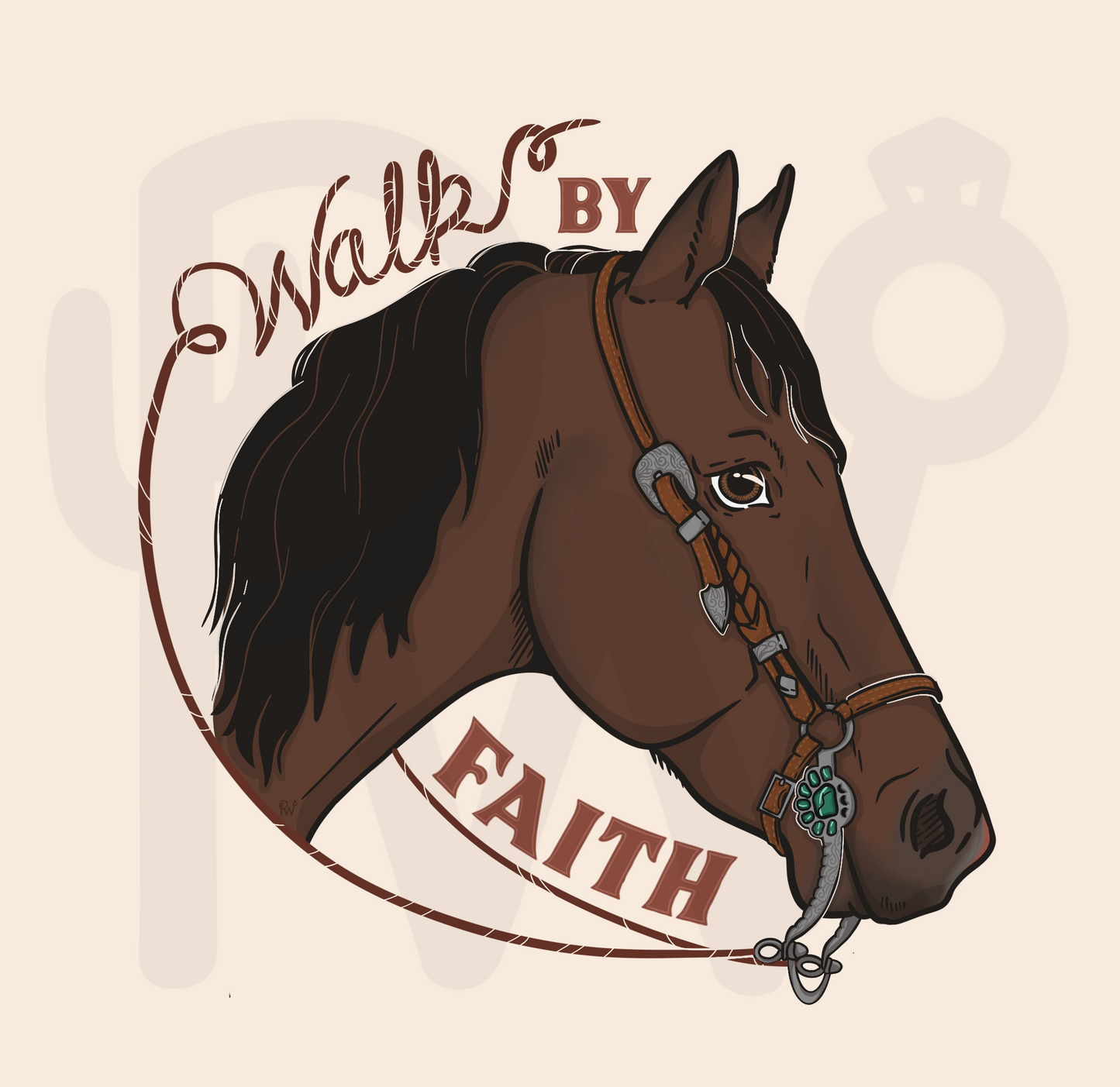 Walk by faith Spring Design