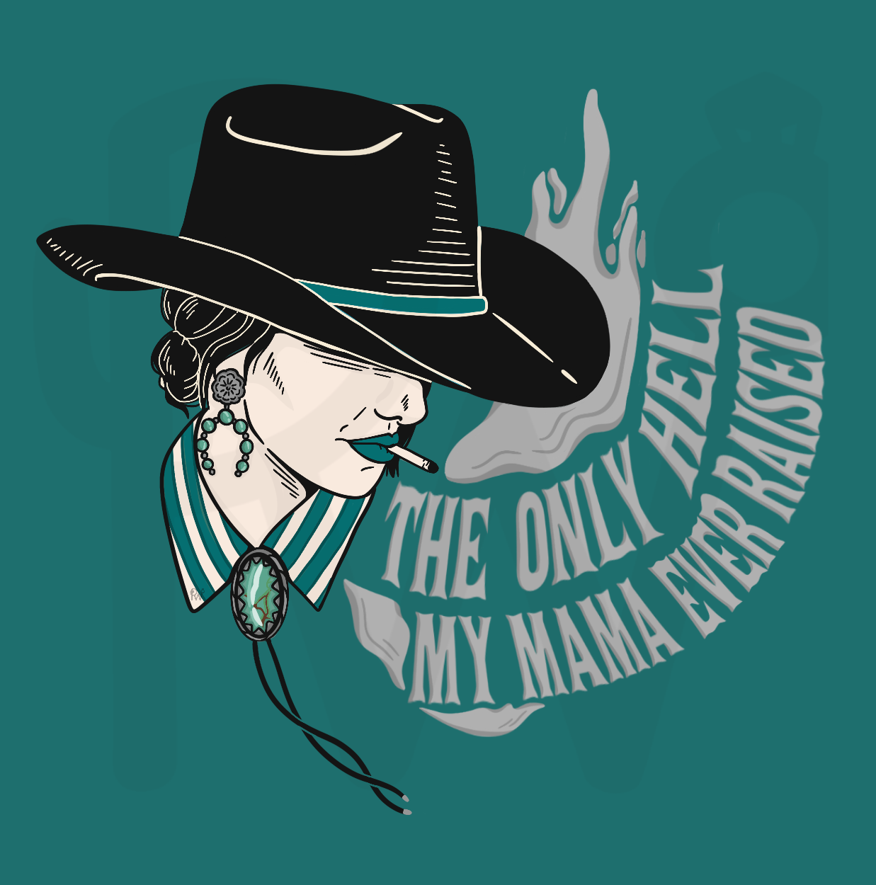 The only hell my mama ever raised ⚡️