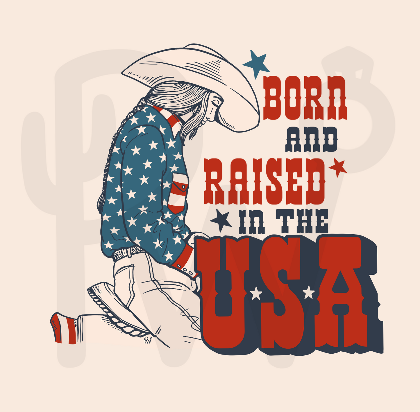 Born & Raised in the USA ❤️🤍💙