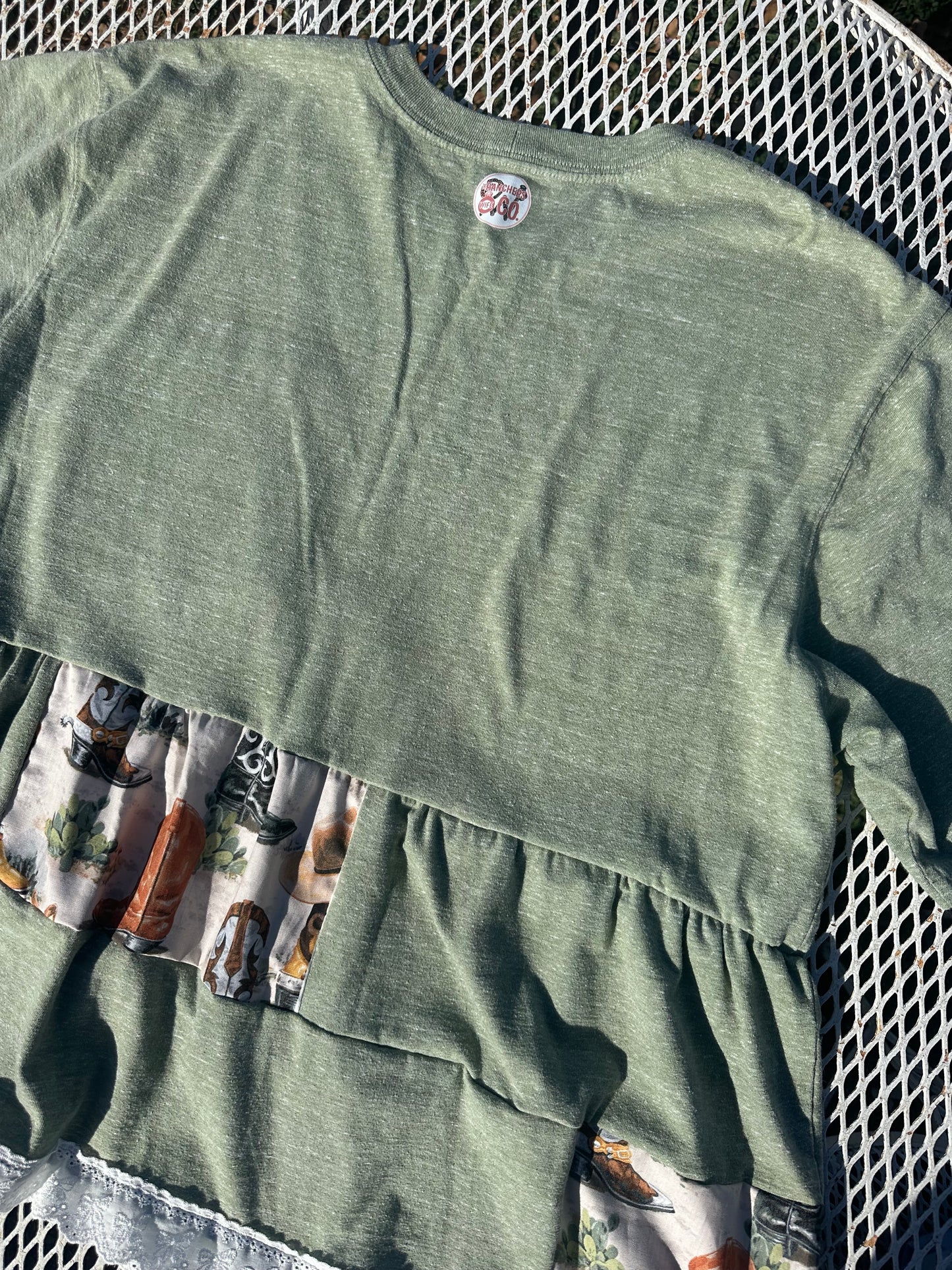 Boots and Lace tee (XL)