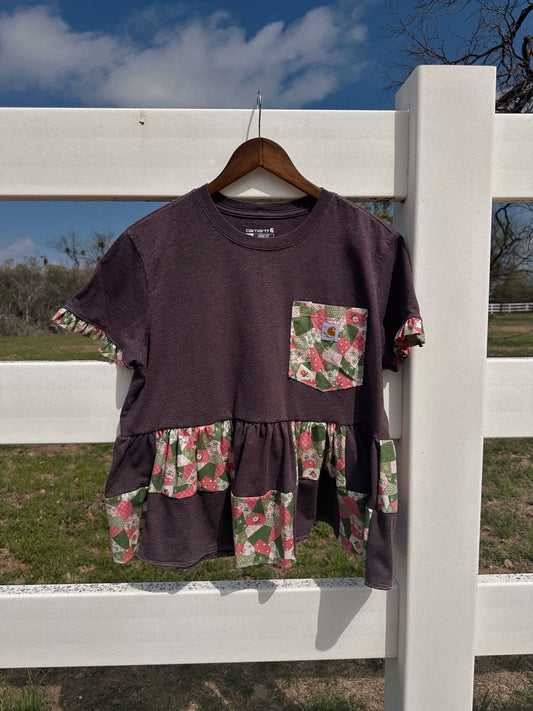 RUFFLE SLEEVE REWORK (Woman’s L)