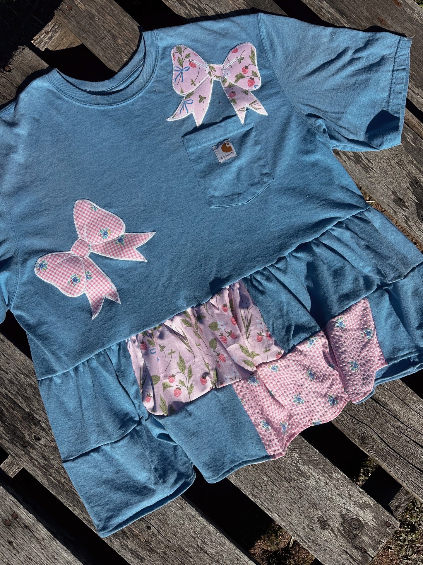 BLUE BOW REWORK (XL)