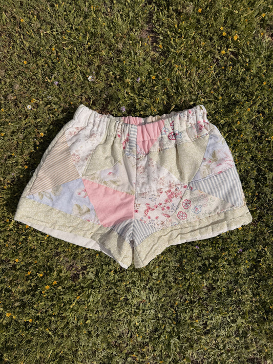 The Hannah Quilted Shorts (M/L)