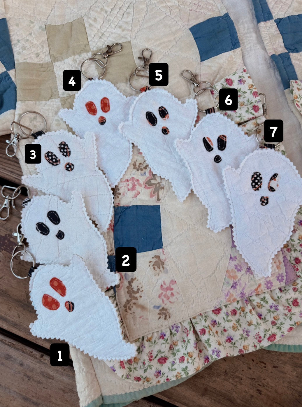 GHOST CHARMS