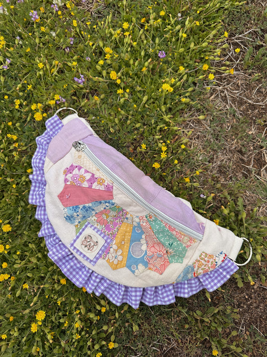 PASTEL GINGHAM MINI FANNY