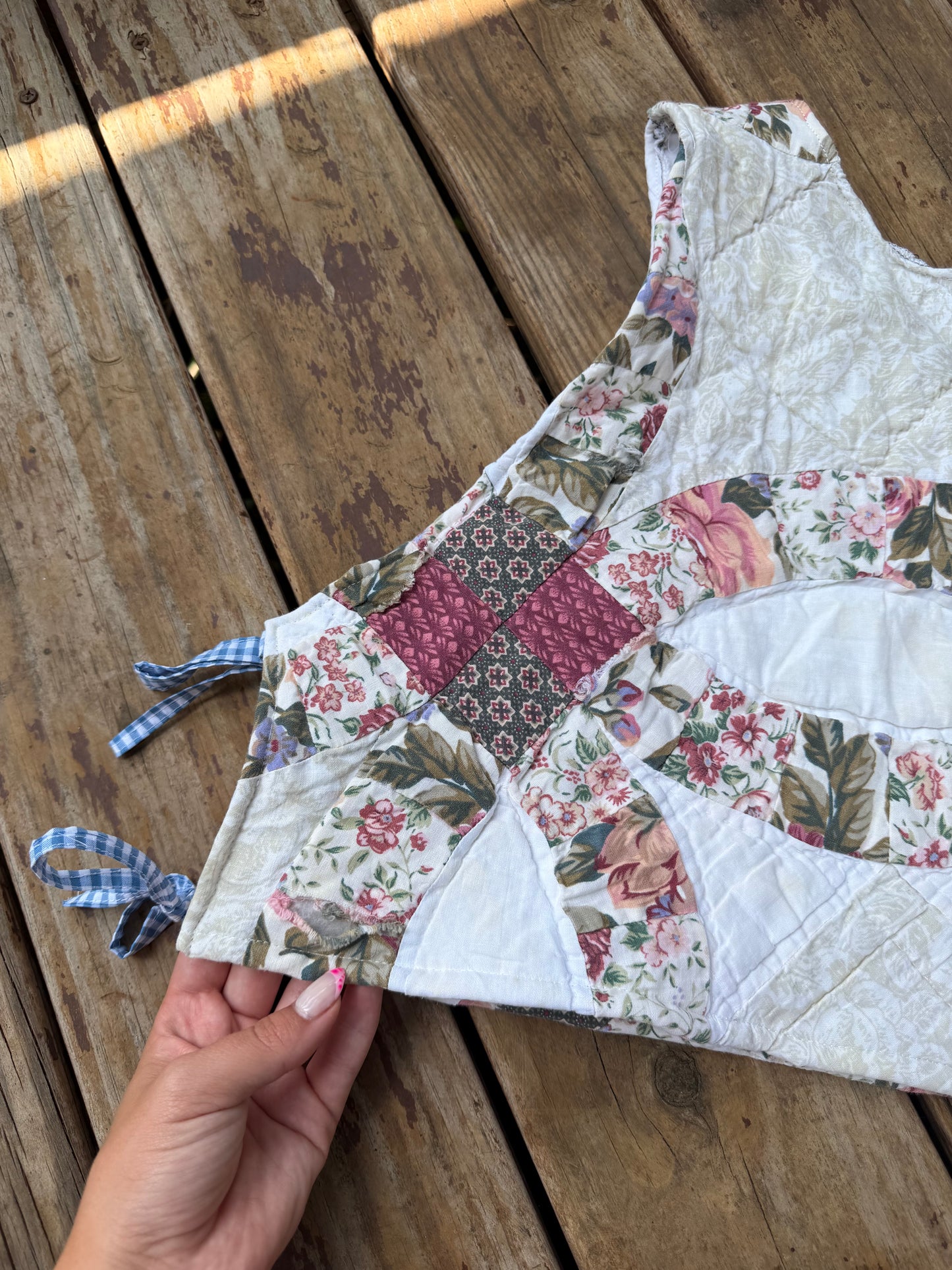 Saltwater Rose Tie Tank (XL)