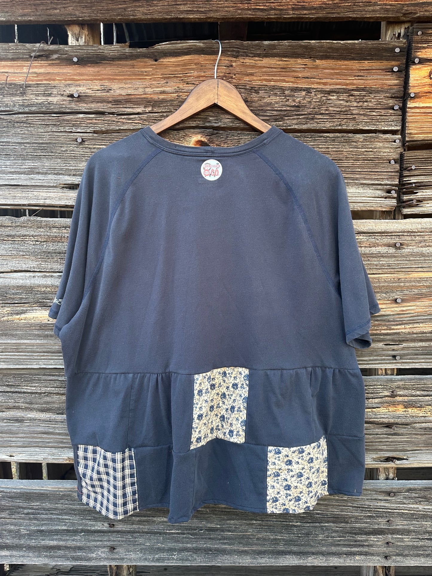 Blue Patchwork Rework (XL)