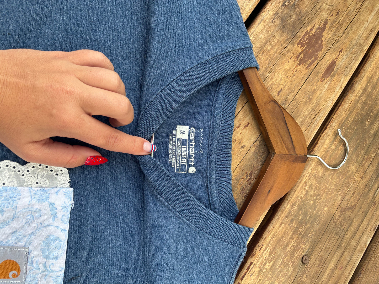 Boatin Carhartt tee (M)