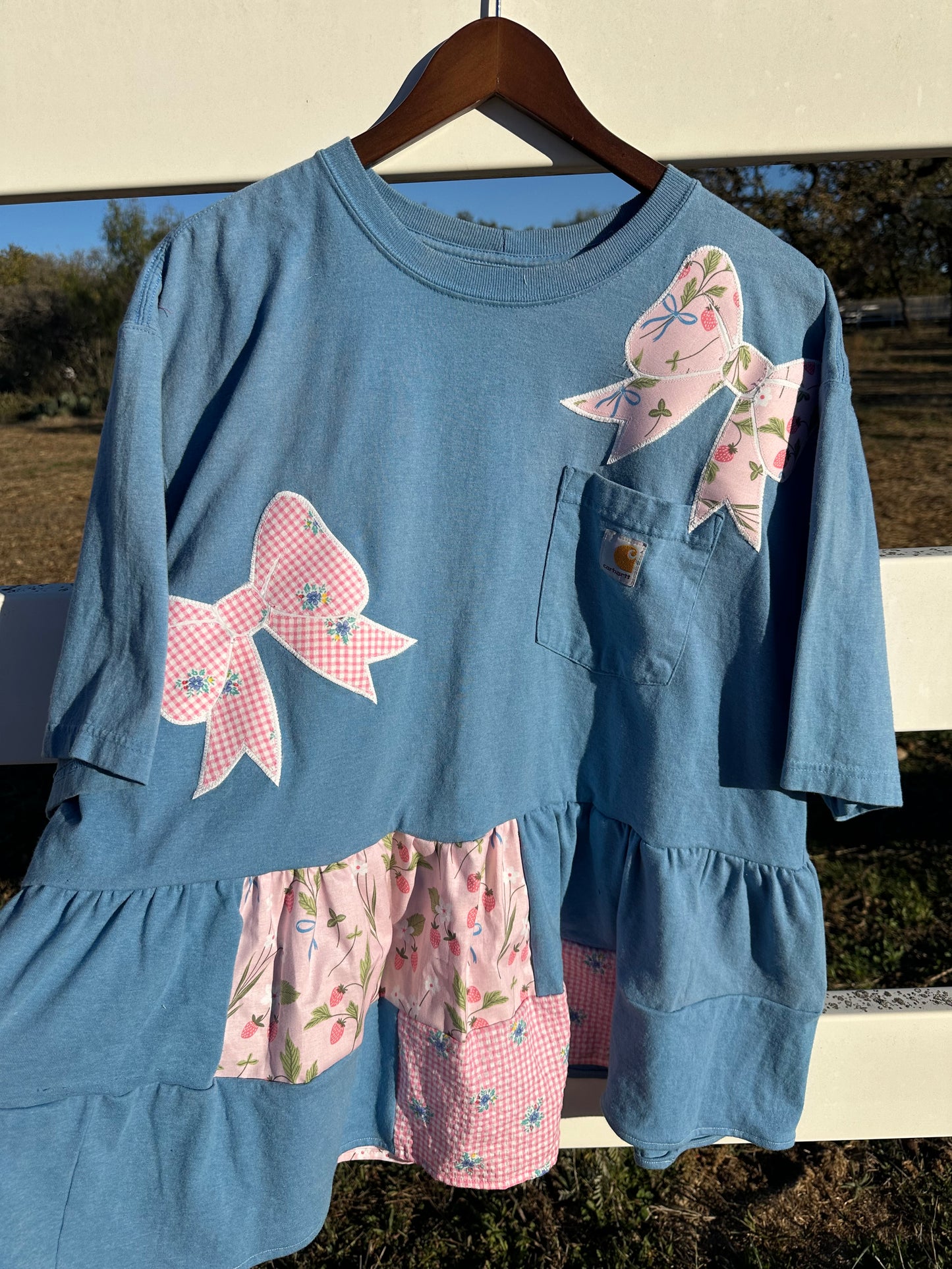 BLUE BOW REWORK (XL)