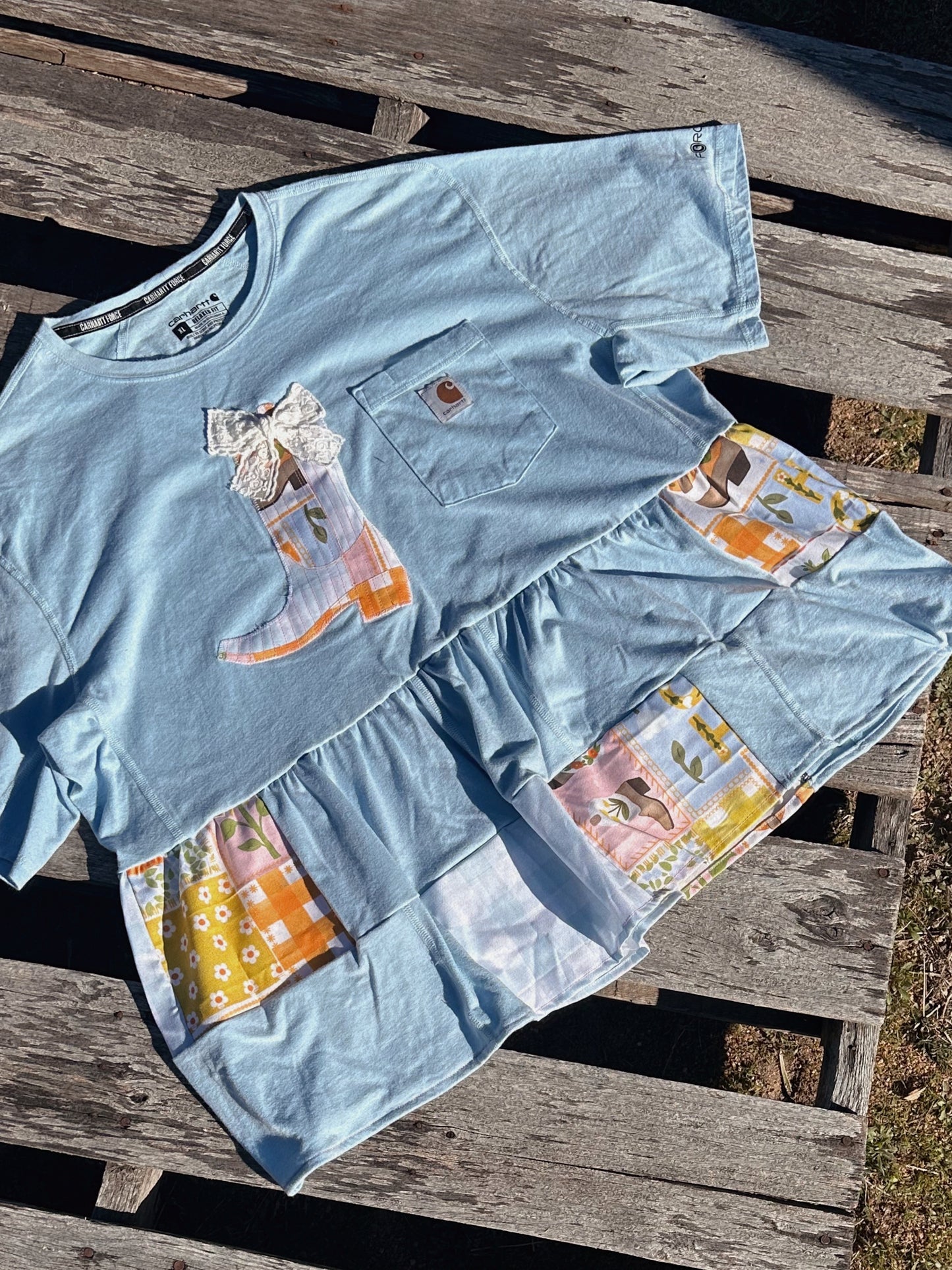 Quilted Boot Rework (XL)