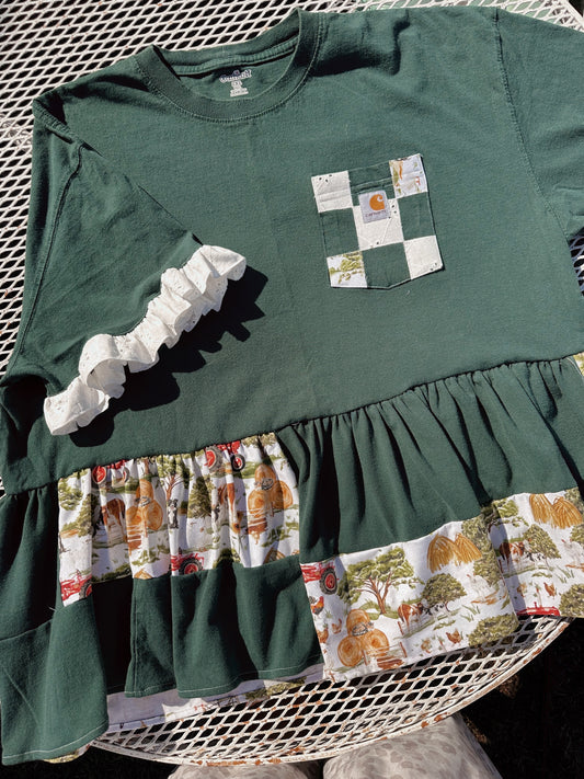 FARMIN RUFFLE SLEEVES (2XL)