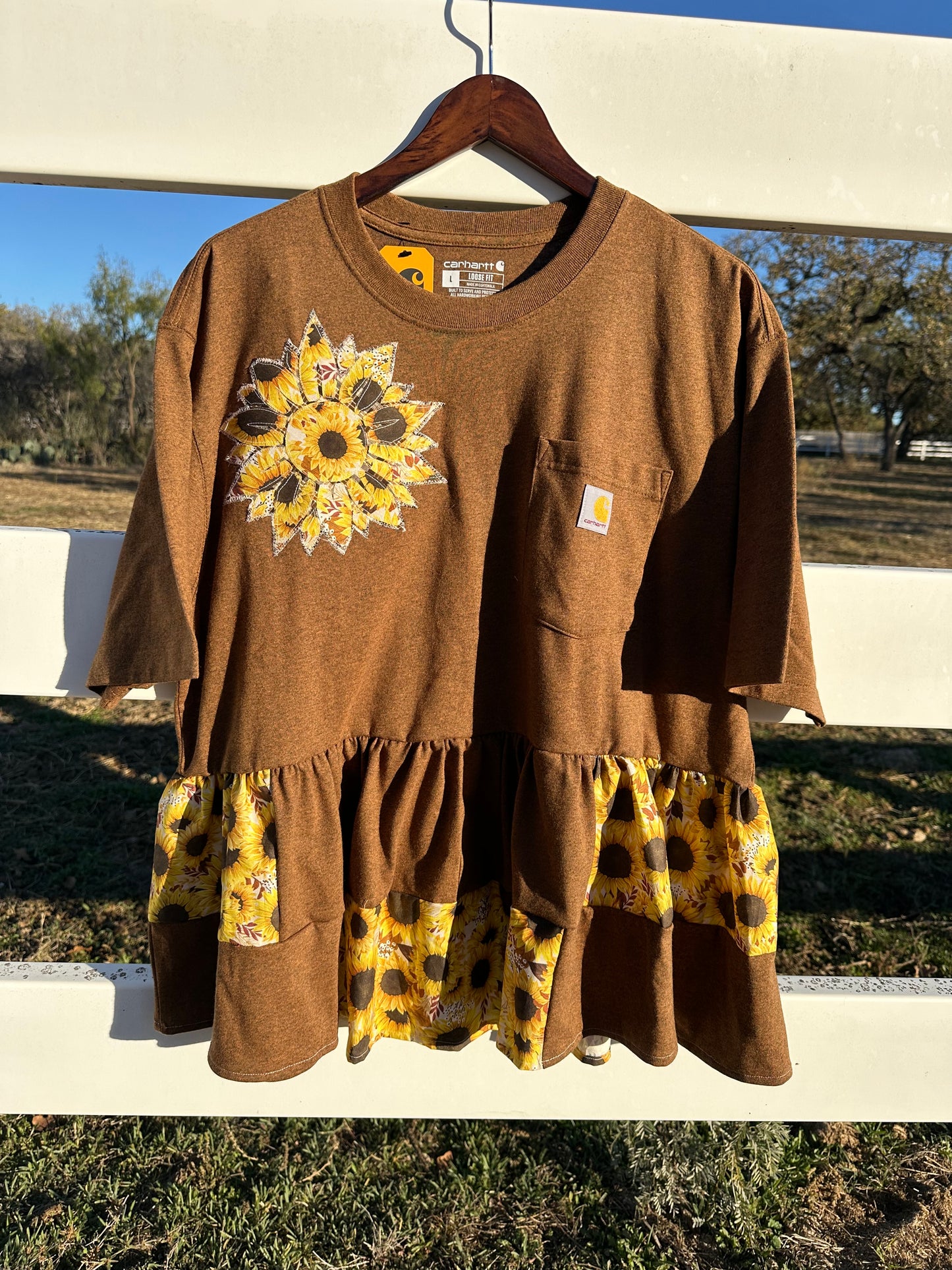 BIG SUNFLOWER TEE (L)