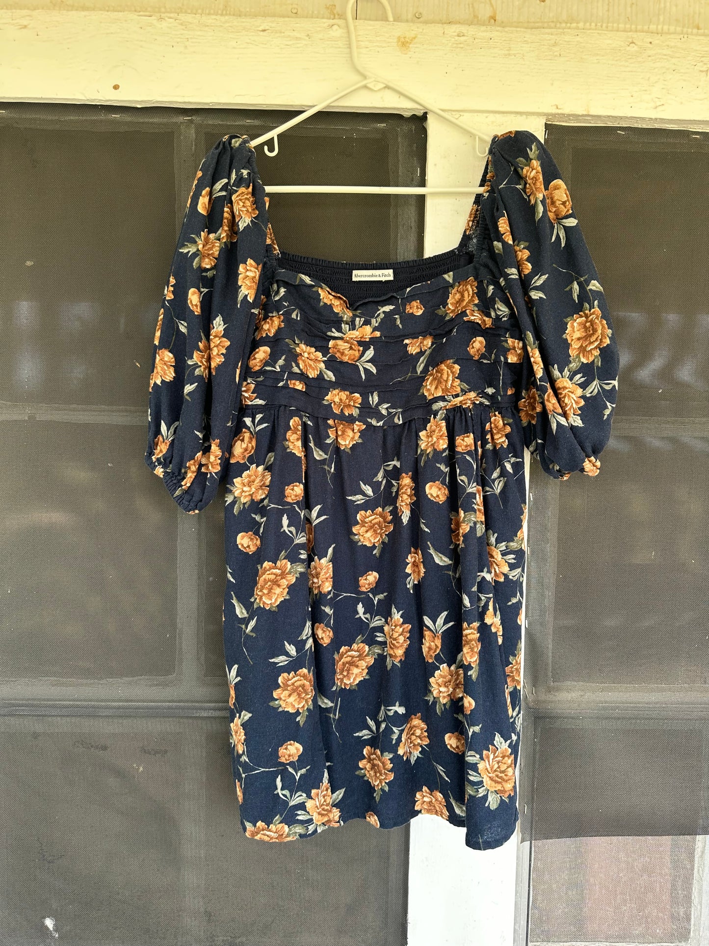 FLORAL A&F DRESS
