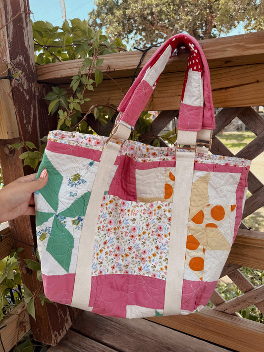PINK STARS TOTE 💗