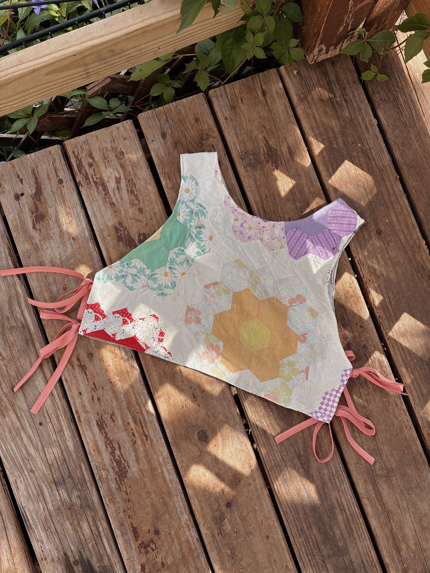 SUMMER GARDEN TIE TANK (M/L)