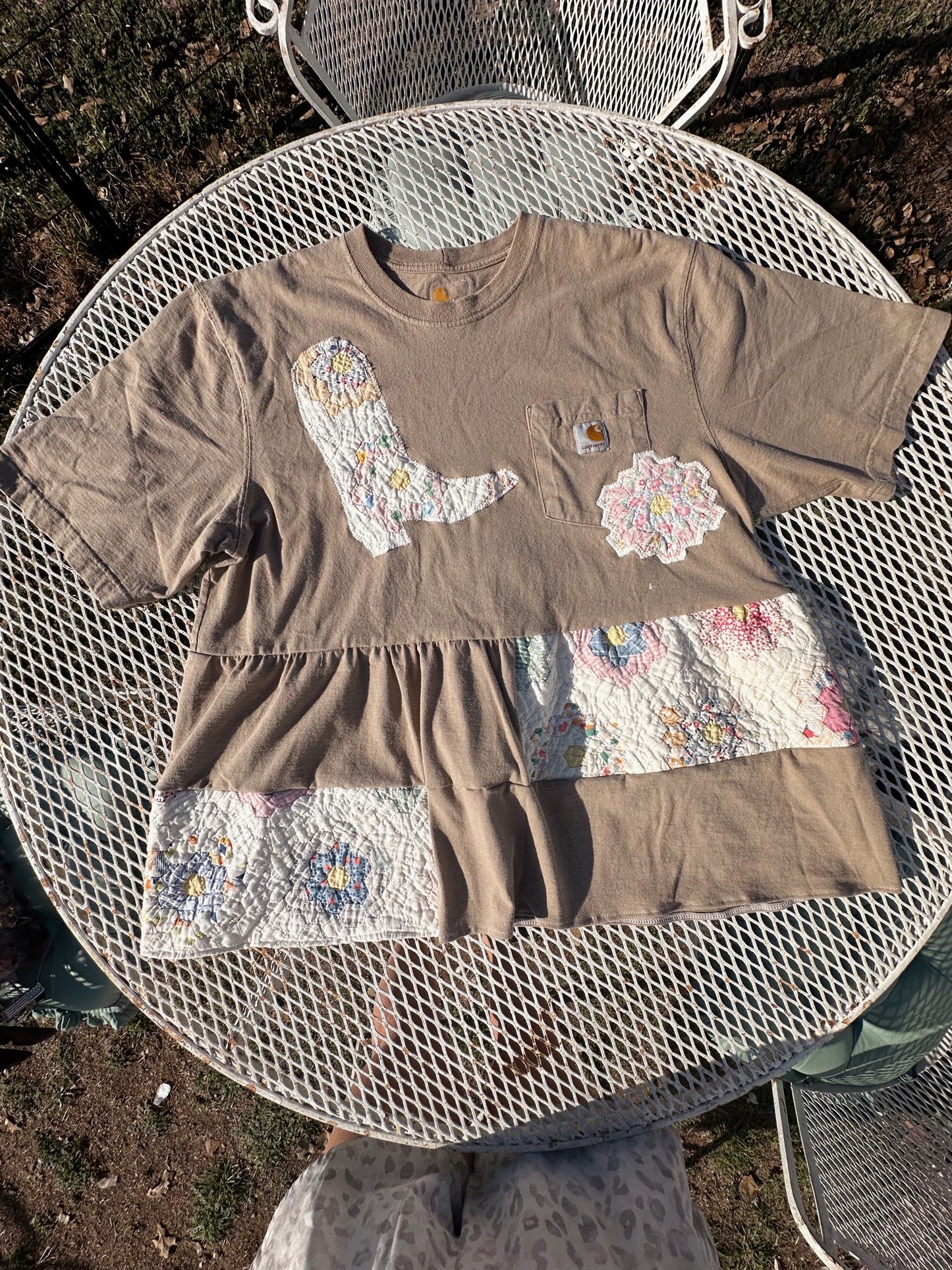 QUILTED BOOT REWORK (L)