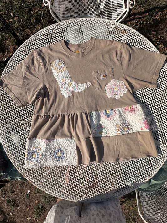 QUILTED BOOT REWORK (L)