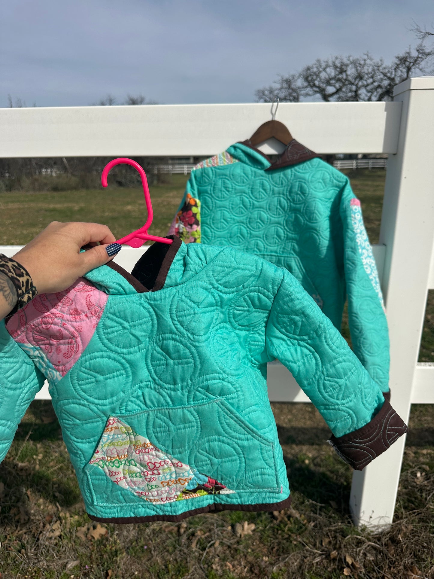 MINI QUILTED HOODIE (2T or smaller)