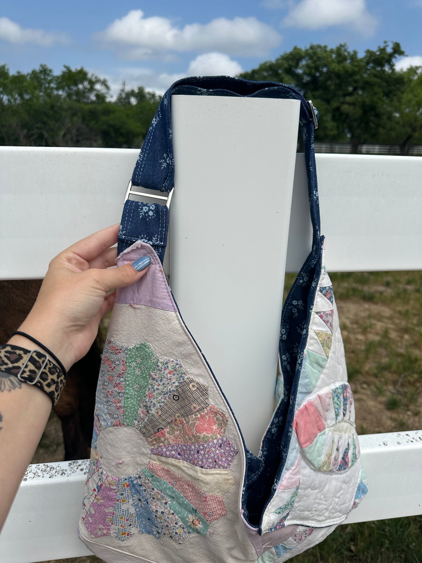 WILD FLOWER HOWDY HIPPIE BAG🪻🌷🌻