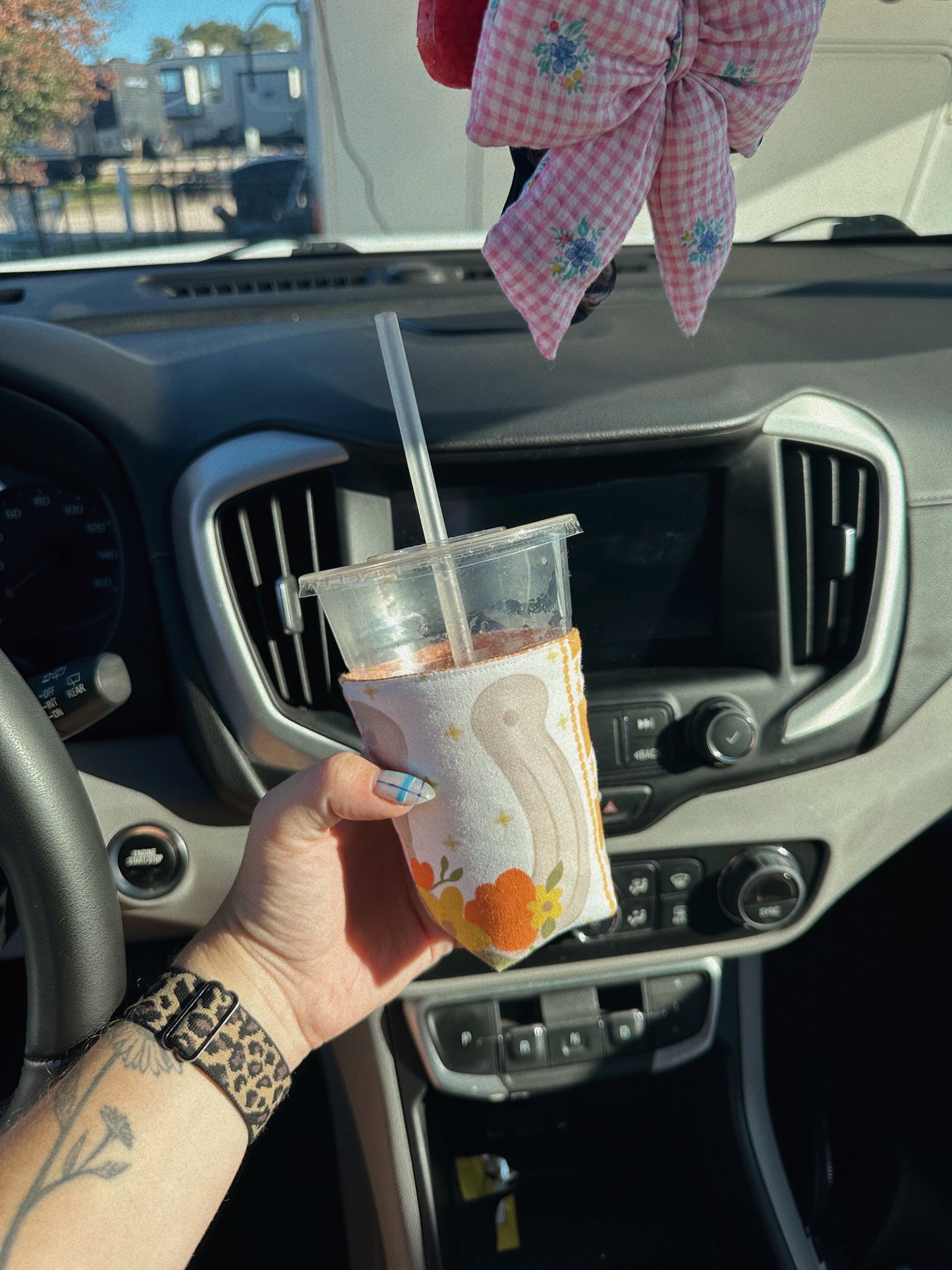 Girly Western Koozie