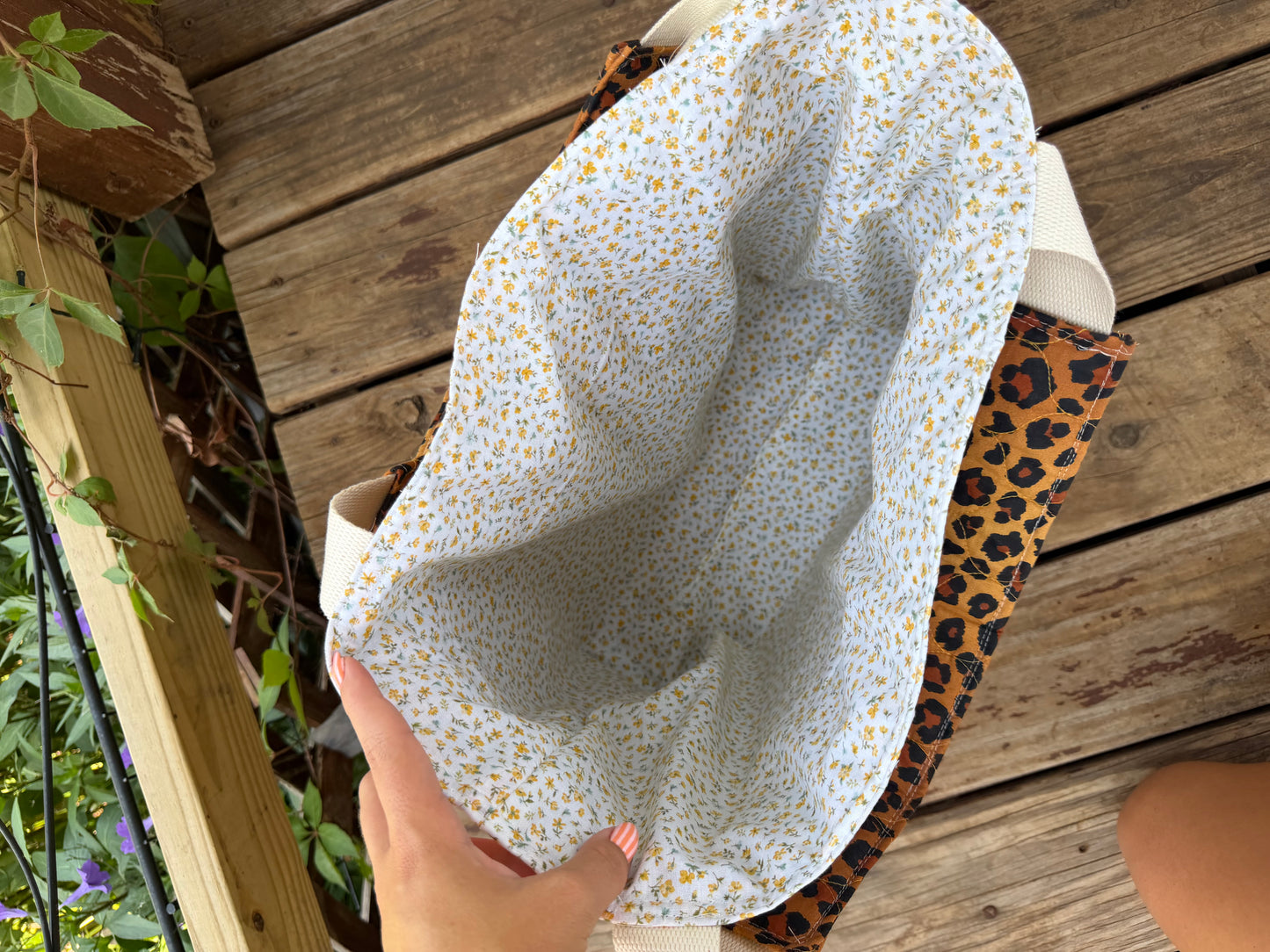 WILD ONE TOTE 🐆🌸