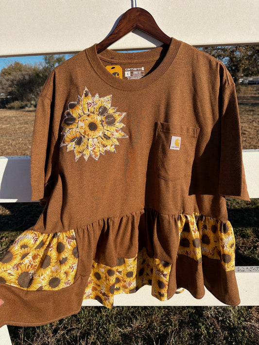 BIG SUNFLOWER TEE (L)