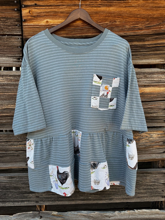 Stripes & Chickens (XL)