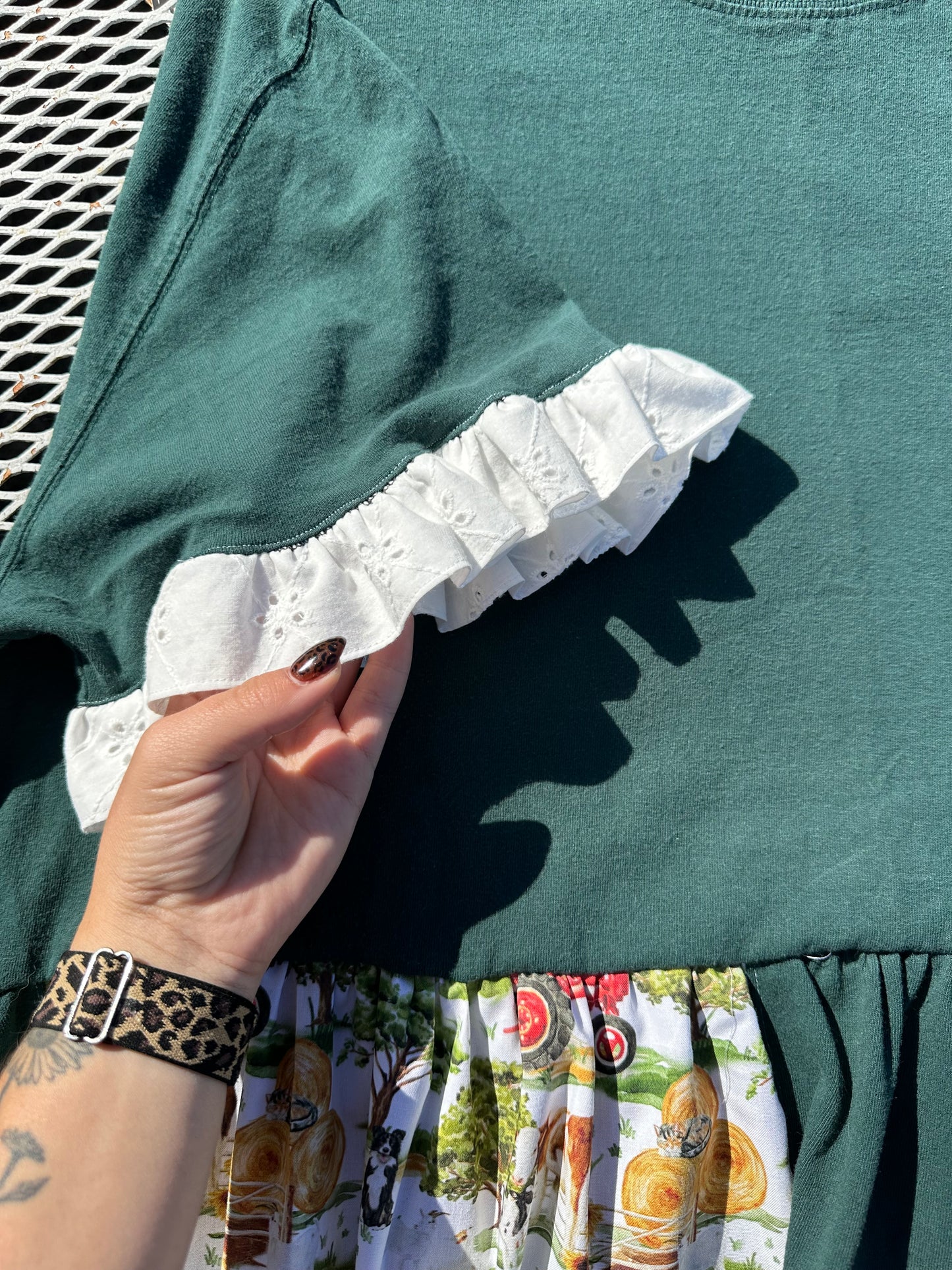 FARMIN RUFFLE SLEEVES (2XL)