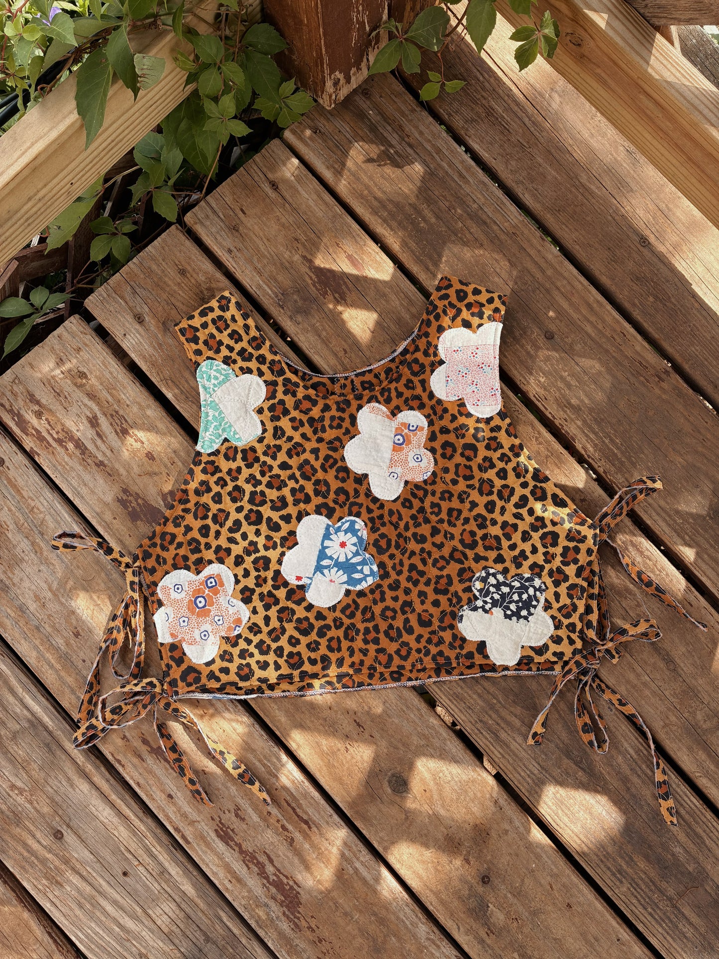 Wild Summer Tie Tank (L)