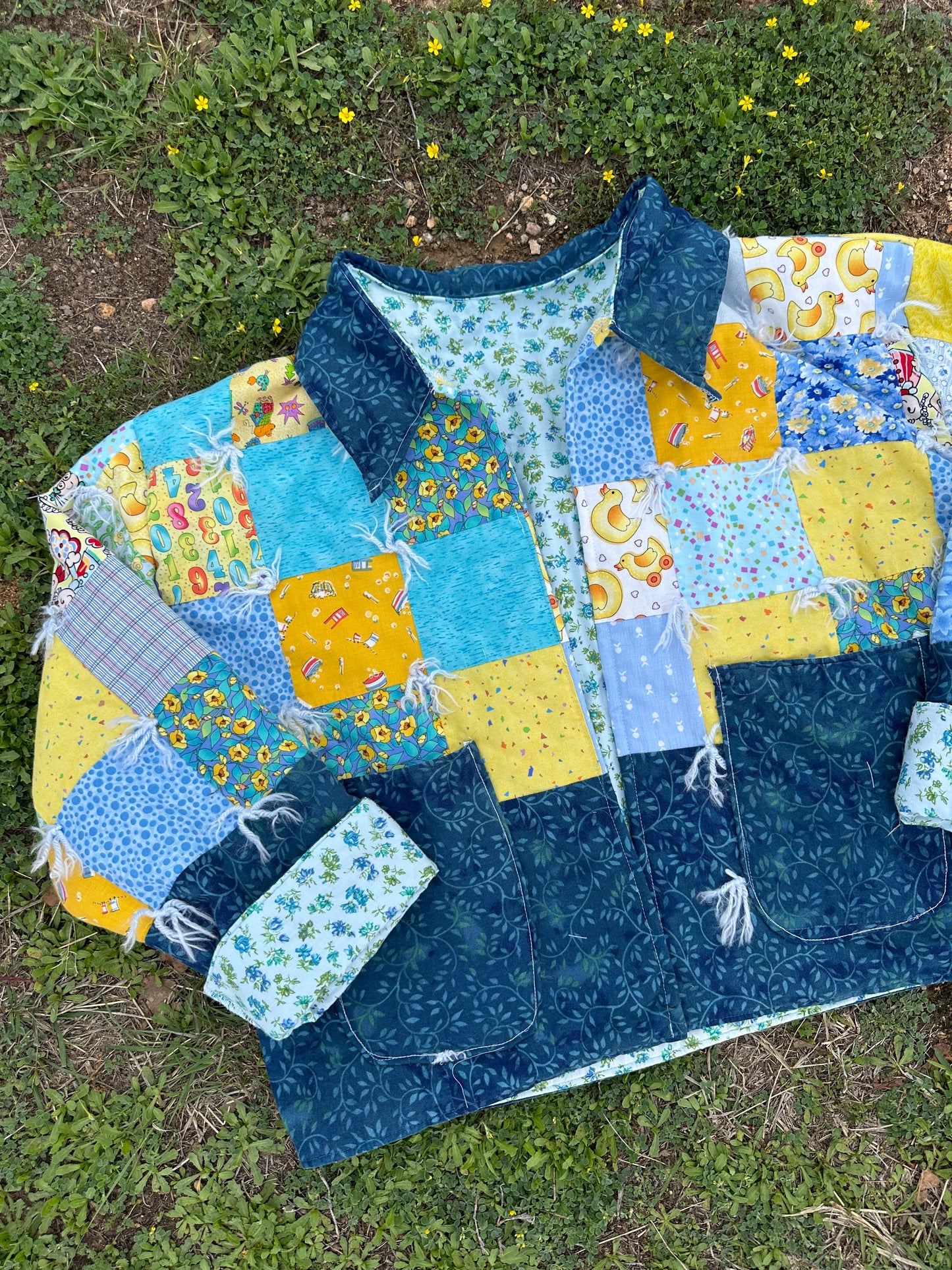 SPRING BREAK QUILTED JACKET 🌞 (M-L)