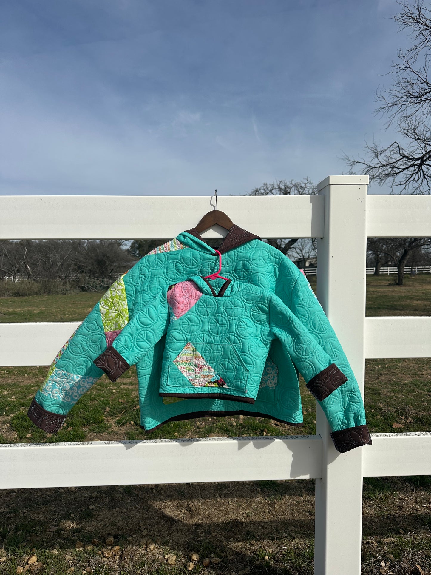 MINI QUILTED HOODIE (2T or smaller)