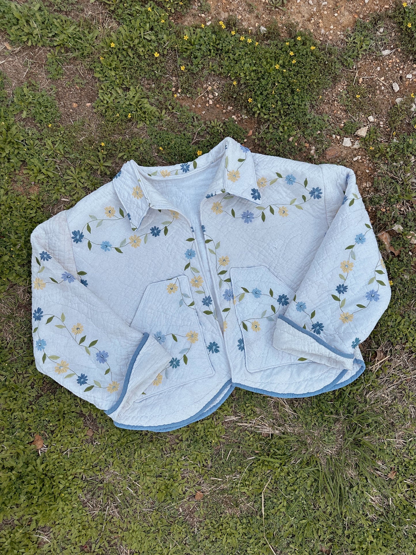 Rainy Days Quilted 🌧️ Jacket (L/XL)