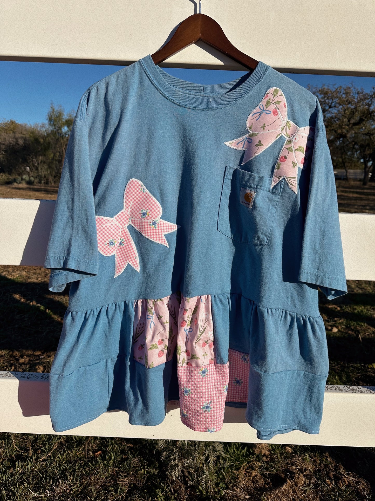 BLUE BOW REWORK (XL)